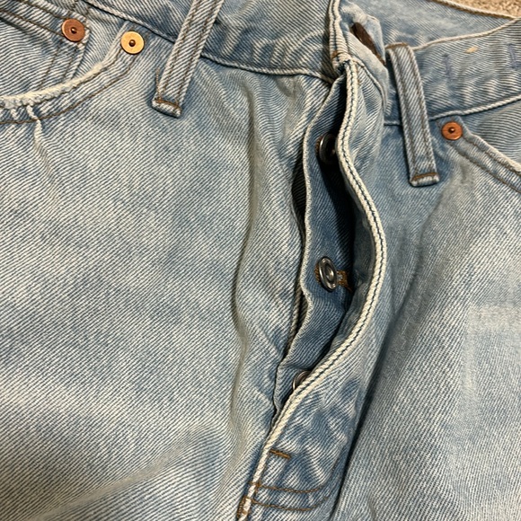 Madewell Relaxed Denim Cutoff Shorts - Picture 5 of 8